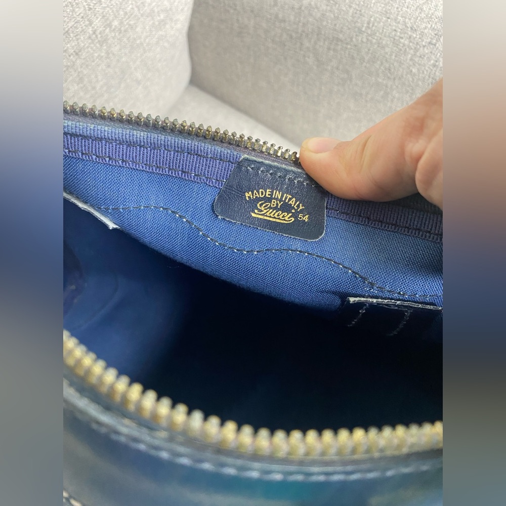 Authentic Gucci Monogram Boston Handbag - Picture 6 of 17